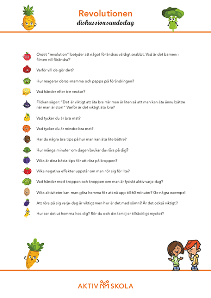 Diskussionsunderlag - Revolutionen