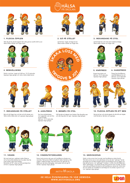 Skaka loss med Tryggve & Joy